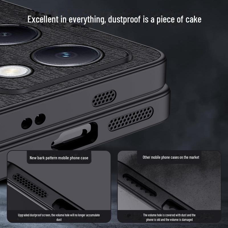 Luxury Bark Protective Case for vivoY100 with Full Coverage.