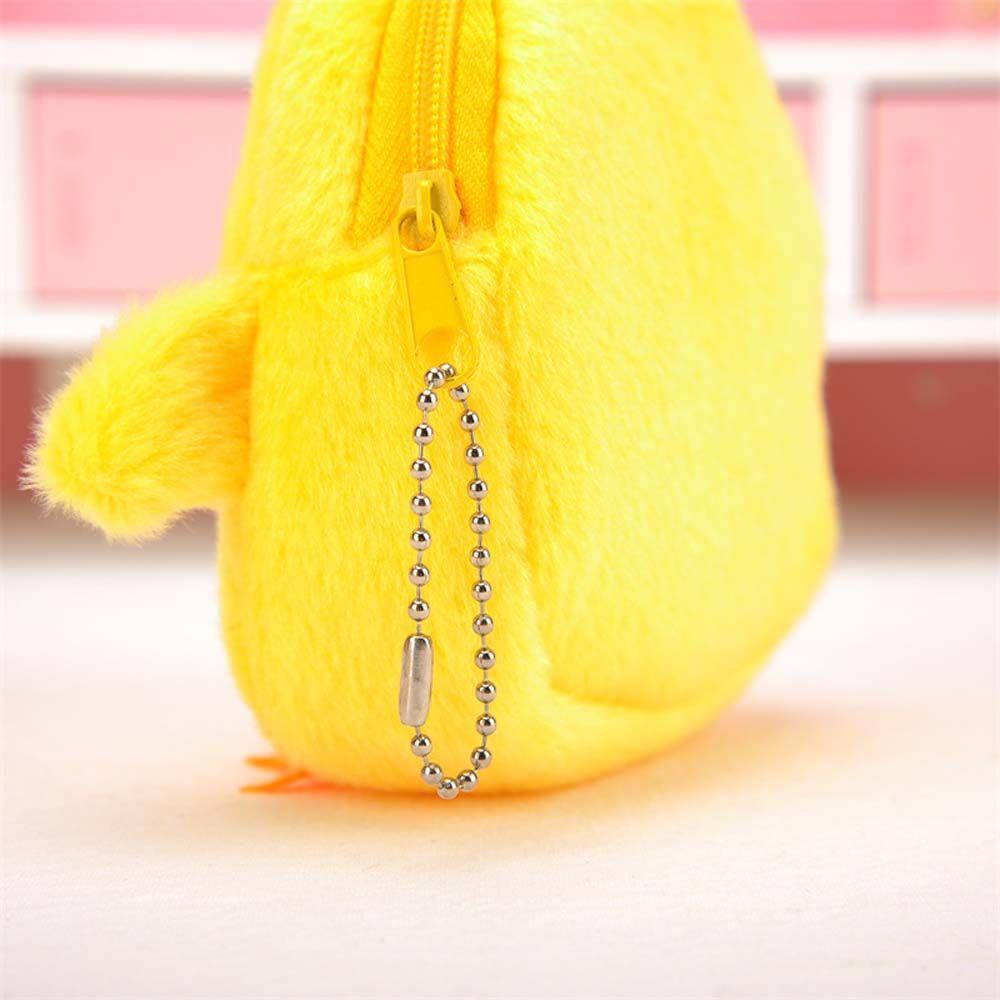 Chicken Plush Avocado For Girls Korean Money Bag Card Holder Zipper Purse Wallets Women Coin Purse