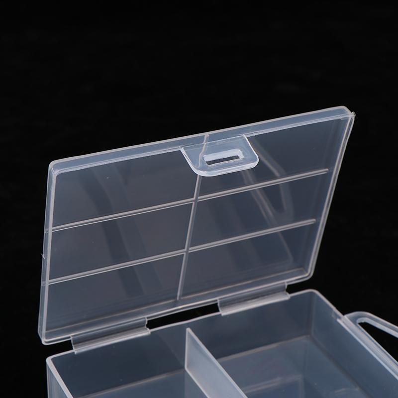 Battery Storage Holder Plastic Transparent Container For Maximum 24 X Aa Aaa Batteries Organizer Box Case