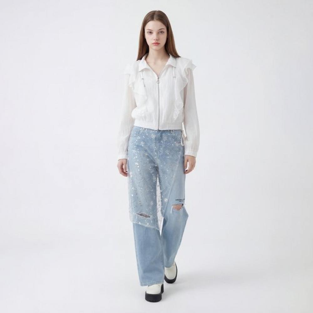 EGOIST Short Ruffle Point Jumper  Es2tz300 