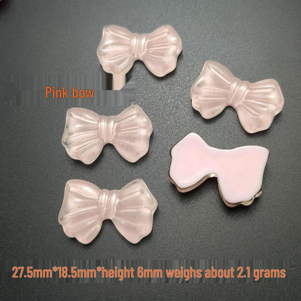 DIY Resin Bow Jewelry, Hair Clips & Claws, Phone Case Fabric, Refrigerator Magnet Materials