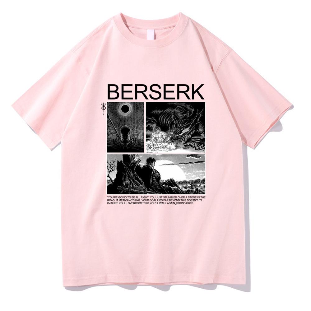 Berserk Guts Funny T Shirt Unisex Cool Unisexga Graphic Women Unisex T-Shirt Camiseta