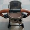 Premium PU-Leder Kinderwagen Griffschützer mit Reißverschlussdesign Leicht zu reinigen und praktisch für den praktischen Gebrauch