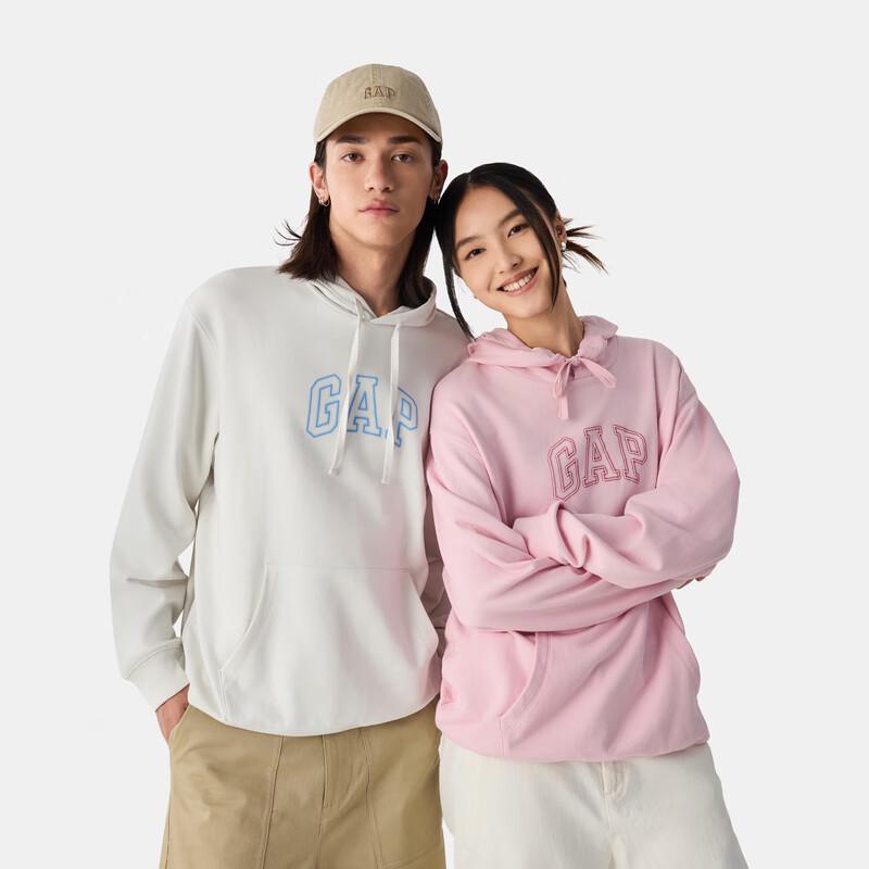 Gap Unisex Logo Drawstring Hooded Sweatshirt