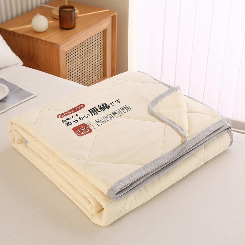 Summer Light Comforter Soft Air Conditioning Four Season Quilt/Blanket A Grade Washed Cotton Single Double Bed Comforter Quilt