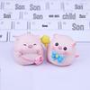 Happy Pig Mini Ornament - Cute Desk and Car Console Decoration
