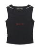 RuNaKi'Hu' Wxt083 Musubi Check Color Block Sleeveless (Black)