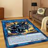 Anime Yu-Gi-Oh Monsterkarte Cartoon Teppich Teppich für Schlafzimmer Wohnzimmer Sofa Fußmatte Heimdekoration, Kinder Spielbereich Teppich Rutschfest Geschenk