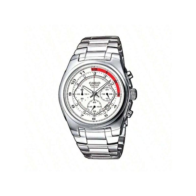 Casio Edifice Men s Classic Quartz Analog Chronograph Watch EF-513D-7AVDF белый