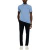 Polo Ralph Lauren Solid Color Logo Embroidered Straight Fit Short Sleeve Polo Shirt Men Tops Light-Blue 710534735-439