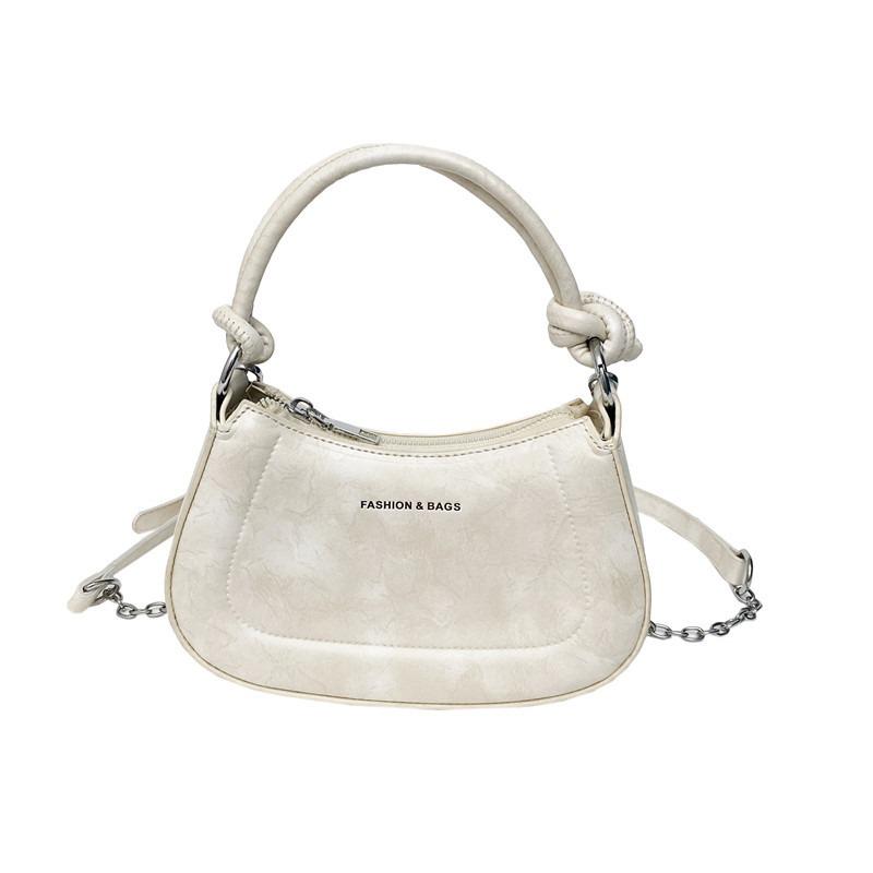 Dámská retro kabelka 2024 Spring New Fashion Řetízková taška přes rameno Gradient Crossbody