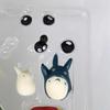 Totoro Impilabile Figure Carine Inclusi Piccolo Totoro Sprite della Polvere Bambola Carina Modello da Collezione Giocattolo Decorazione per la Casa Regalo per Fan Anime Compleanno dei Bambini