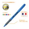 Bic Japan Bic Textmarker Fluoreszierender Markierungs-Textmarker BRIGRIP12BLU Stifte, Marker, Griff, Blau, 12er-Set,