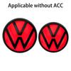 VW Polo Golf 4 5 1set Replace Type Car Rear Trunk Badges Lid Emblem Front Rear Logo Valve Cap For VW Golf 8 (MK8) T-ROC POLO Arten 21-23 AXZ1