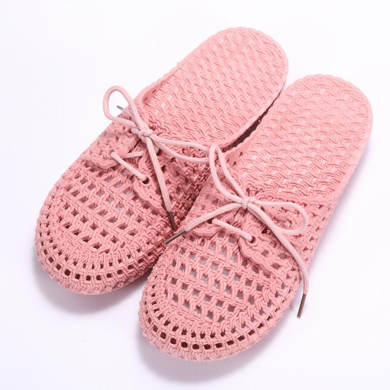 Summer P comfortable thick-bottomed cool slippers casual wear wear wear women non-slip
