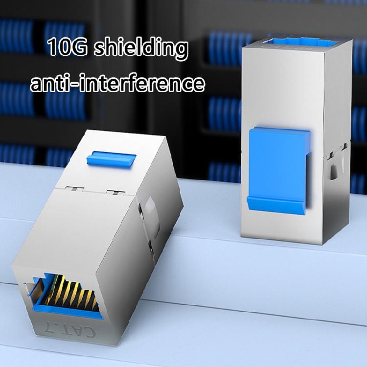 Industrial RJ45 Shielded Coupler 10Gbps Networking Connectors LAN Adapter For Reliable Signal Transmission And Durability