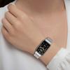 Mailänder Armband für Xiaomi Mi Band 7 Pro, Silber