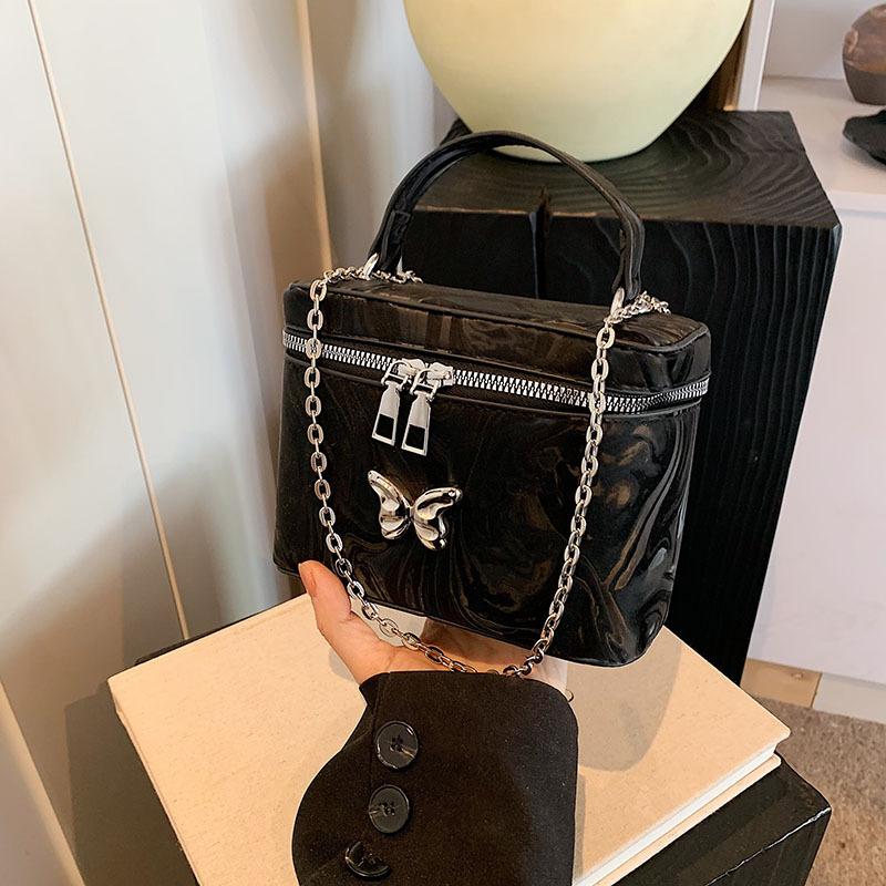 Niche Design Hand-carrying Box Bag Summer New Style Women's Bag Simple and Beautiful Bucket Bag Personalized Shoulder Bag