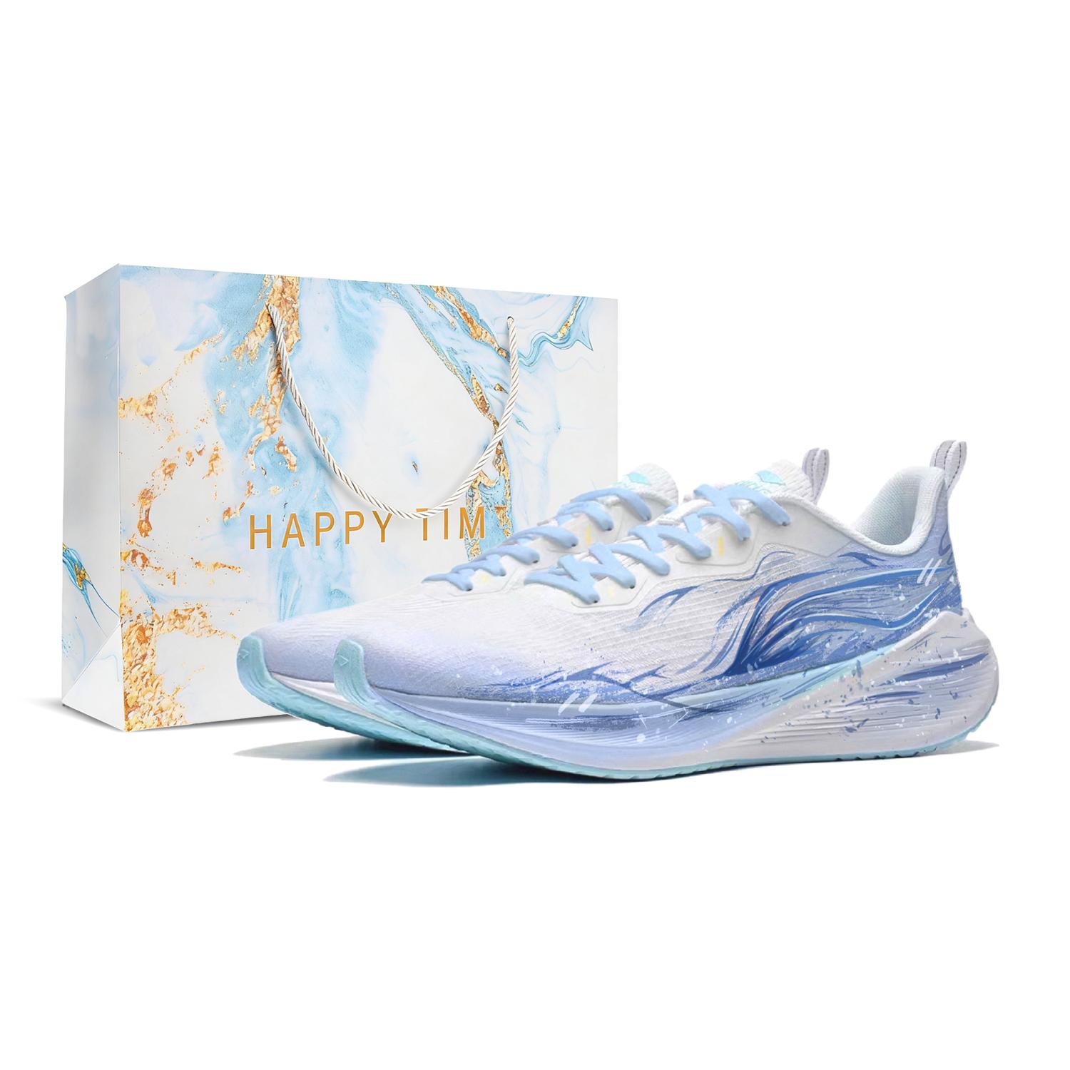 Li Ning Wuyue Cushioning Abrasion Resistant Slip Resistant Low top Running Shoes Men s Teal ARST003-1(Team693- Box) 45
