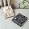 High-end Jewelry Tray with Partitioned Texture Jewelry Set Display Stand  Dresser