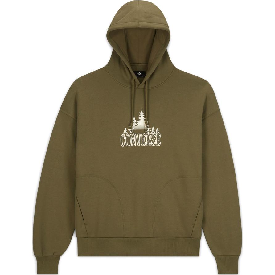 Converse Counter Climate Sweatshirt Women s Green 10025035-A02 S