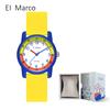 Relógio Infantil à Prova d'Água de Quartzo Elefantinho Marco – Design Simples e Casual Apenas com Horas para Alunos do Ensino Fundamental