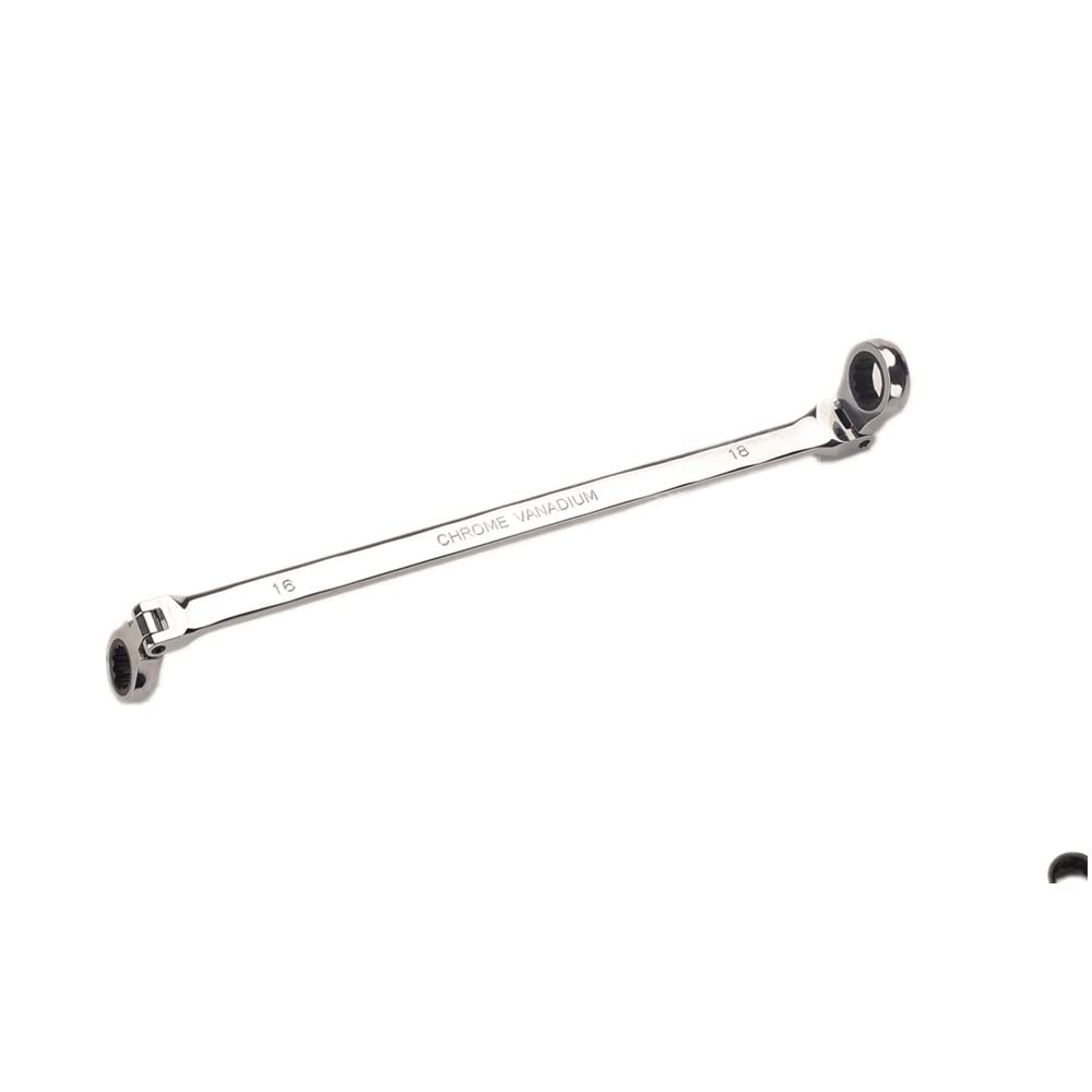 Ratchet Flex Ratchet Long 72 2 Mirror for Cars and Motorcycles Wrench, Wrench, Double-Ended, Swing-Neck, Type, Gears, CR-V Steel, Sizes, Finish,