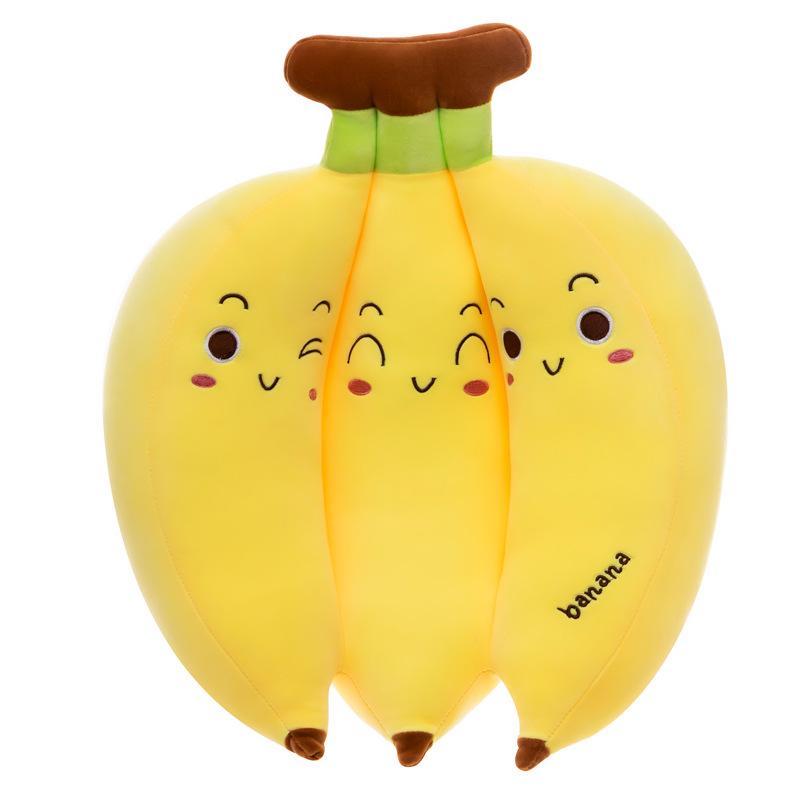 New Doll Soft Banana Expression Plush Toy Large Fruit Doll 50cm
