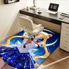 Sailor Moon Chair Mat Home Decor, Sofa Rug, Office Carpet Gift for Sailor Moon Fans Suitable for Bedroom, Living Room, Various Rooms