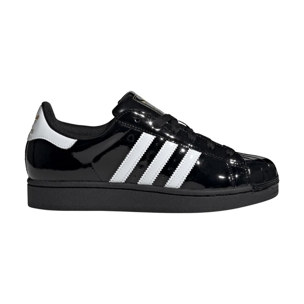 adidas Originals Superstar II Core Size Japan W, Black/Footwear White/Gold Metallic, JS4009, 22.5cm,
