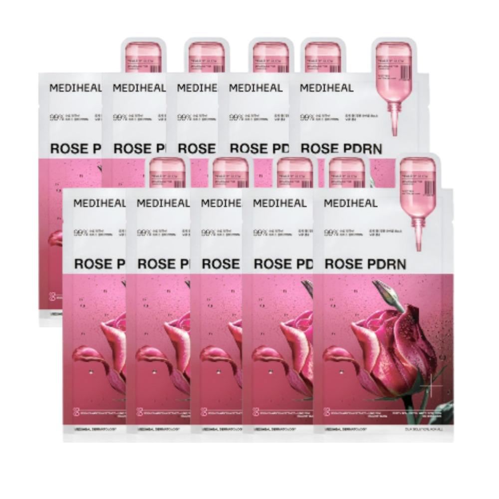 MEDIHEAL Essential Mask PDRN Pore Radiance Sheet Mask Set 10+1pcs