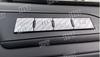 IDT 30 Series Alphard Vellfire Seat Memory Switch Panel Sheet Silver Carbon Interior Sheet