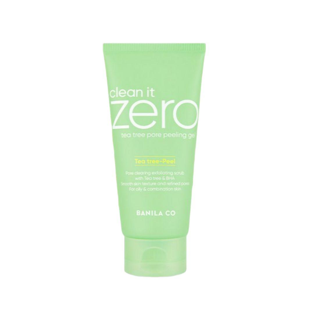 Banila Co Clean It Zero Tea Tree Pore Peeling Gel Gentle Exfoliating Face Scrub 120ml