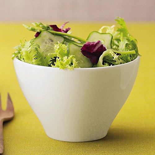 NARUMI Styles Bowl, White, 11cm Diameter, 380cc, Cafe Au Lait Bowl, Microwaveable, Dishwasher Safe, 50481-2680
