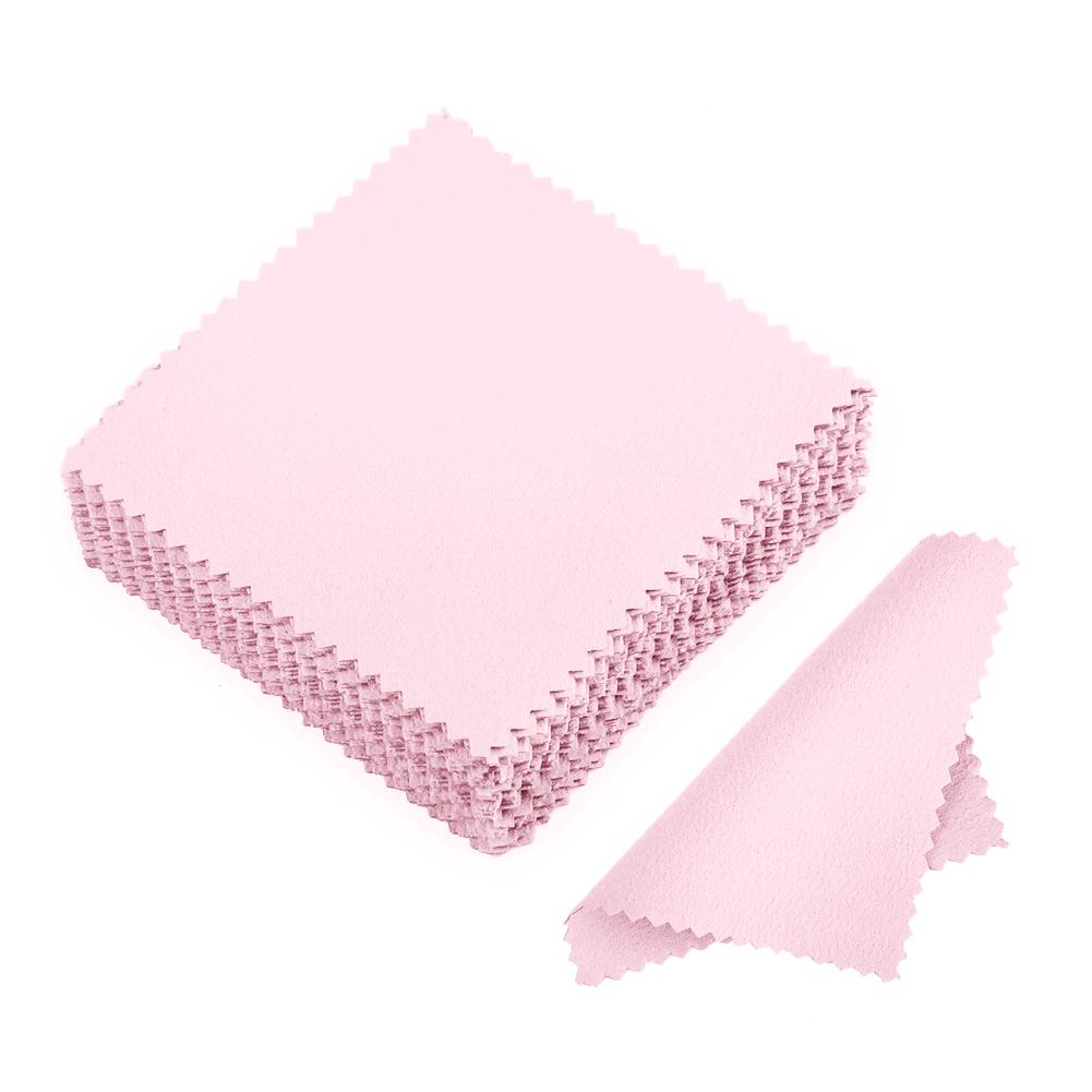 

50 шт. квадратных нанокерамических салфеток для чистки автомобиля, впитывающих микрофибровых тряпок, полотенец для мытья автомобилей, чистки и сушки розовый