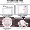 Pack of 100 Disposable Coffee Filter, Hanging Ear Drip Coffee Bags for Most Cups, Portable Coffee Paper Filter for Camping Home Office-Yvan