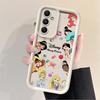 Princess Cute Phone Case for Galaxy A12 A13 A14 4G 5G A13 A22 5G A23 4G 5G A24 4G A32 4G 5G A33 5G A34 5G Matte