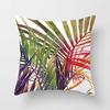 Fashion Tropical Plant Polyester Pillow Case Office Fabric Sofa Cushion Cover Home Polyester Pillow Case