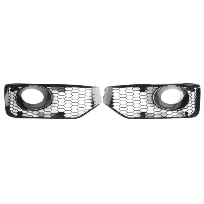 

2pcs Bumper Fog Light Cover Grille 8K0807681C01C for Transporter 2010-2015 Fog Light Grille Auto Parts 1