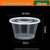 Beiyi Pin 1000ml Disposable Round Meal Box