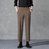 Summer men's casual pants straight loose men's business nine-point pants