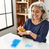 1pc 31 Day Monthly Pill Organizer, 1 Daily Compartment, Large Capacity Medicine Box, Mixed Colors for Easy Tracking, Durable