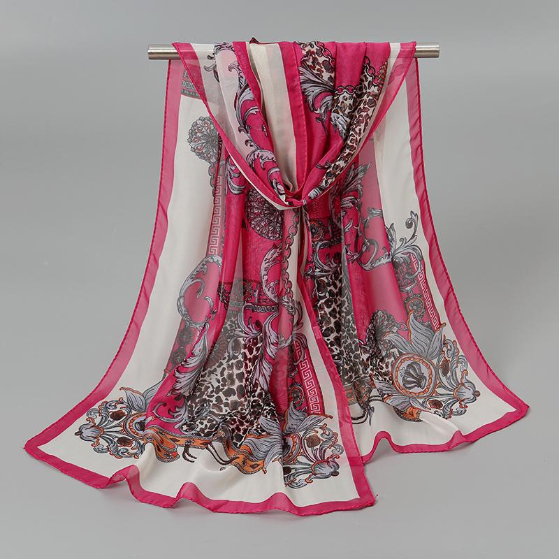 Fashion Women Printed Beach Scarf Bohemia Flower Summer Hijab Shawls And Wraps Female Foulard Sunscreen Sun Protection Shawls