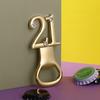 18 21 30 40 50 Shape Rhinestone Bottle Openers Number Shape Beer Opener Age Birthday Anniversary Souvenir Guest Return Gifts