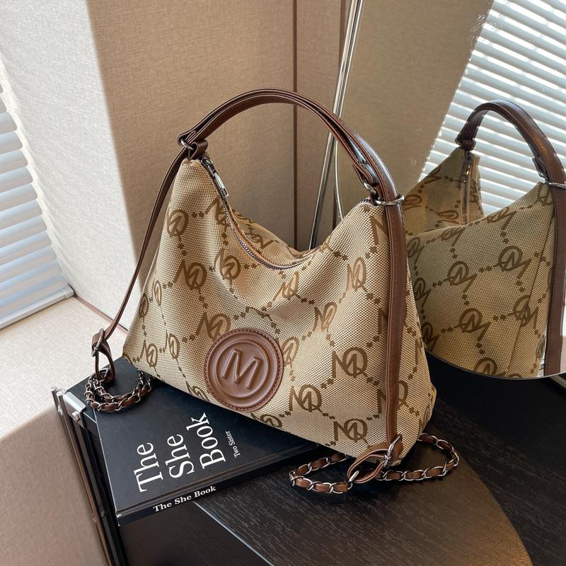 

Нишевая сумка-рюкзак женская новая модная ретро сумка на плечо с высоким чувством универсальная сумка-тоут для поездок на работу коричневый