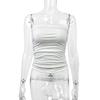 Summer Bestseller: Women's Sexy Solid Color Slim Fit Bandeau Top - Super Short Spicy Girl Style