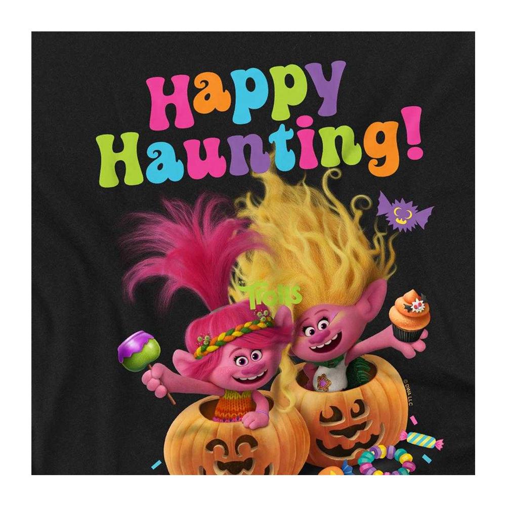 Trolls Childrens/Kids Viva & Poppy Pumpkin T-Shirt