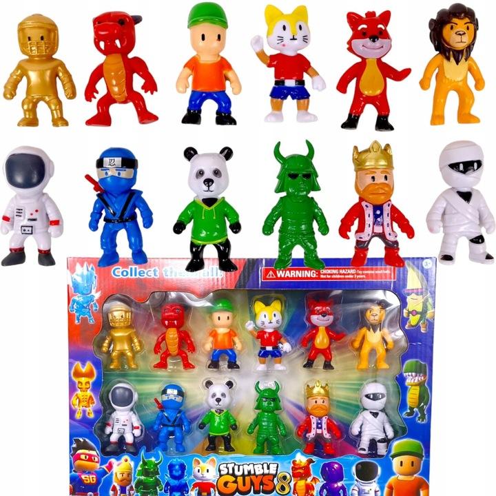 Figurki Stumble Guys 12 Sztuk Zestaw