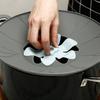 Silicone Spill Stopper Removable Flower Lid Boil Over Safeguard Heat Resistant Anti-splash Spill Proof