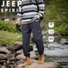 JEEP SPIRIT Men's Loose Tapered Casual Workwear Pants